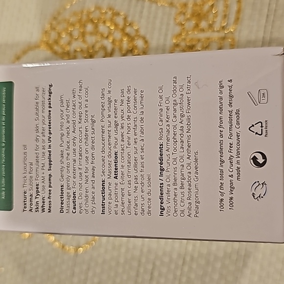 NIB Jubel Naturals Daily Dew Moisturizing Oil Elixir - Picture 3 of 6